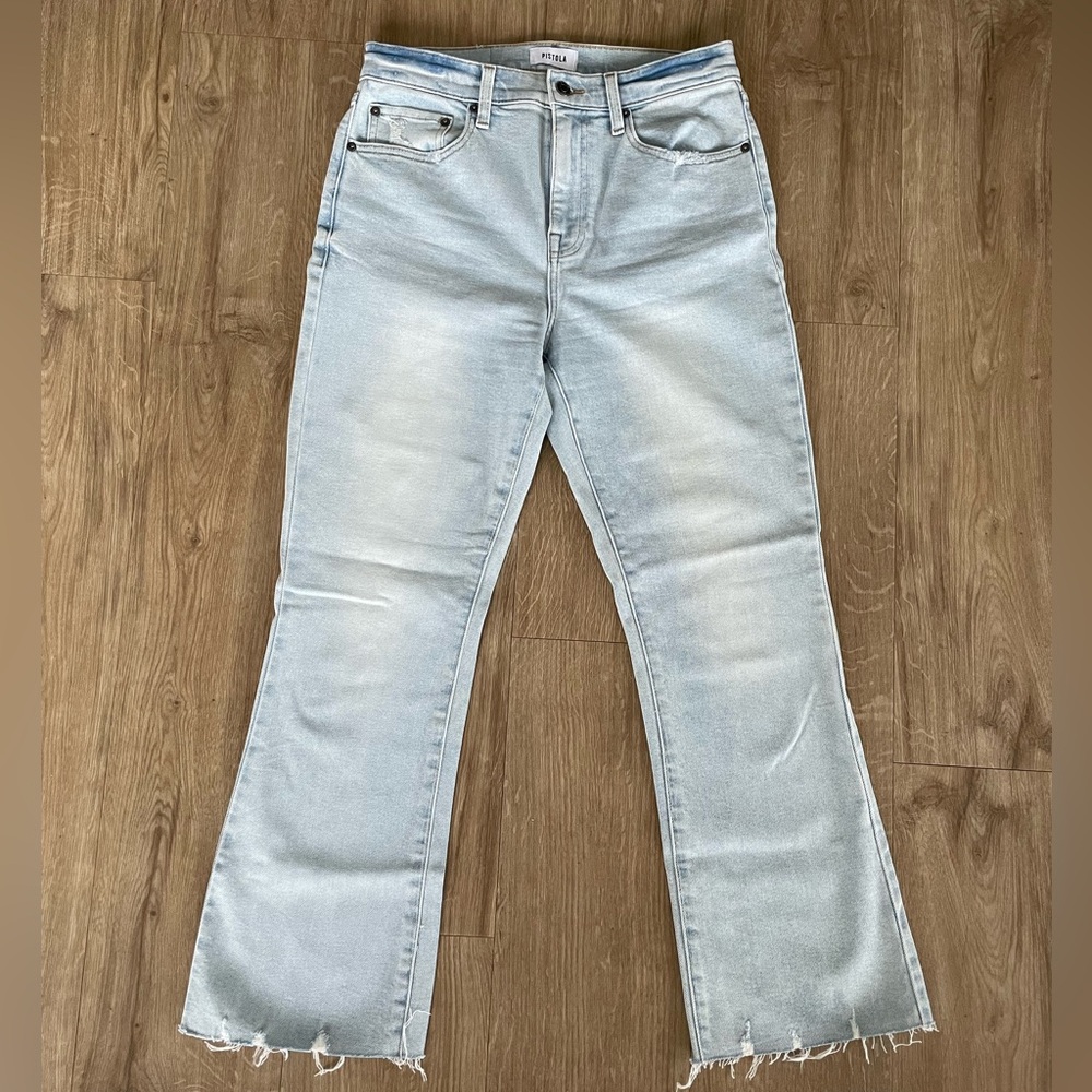 Pistola | Urban Outfitters | Jeans | Light wash | Wide Leg | Cropped | NWOT